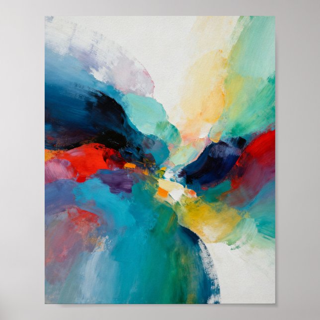 Colour Burst Poster (Vorne)