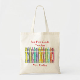 Colour Crayon Illustration Kunst, Kultur Tragetasche