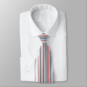 Coloured Stripes Pattern Krawatte