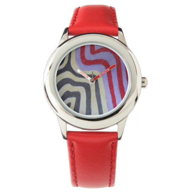 Coloured Waves eWatch Watch Armbanduhr (Vorderseite)