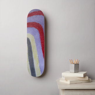 Coloured Waves Skateboard