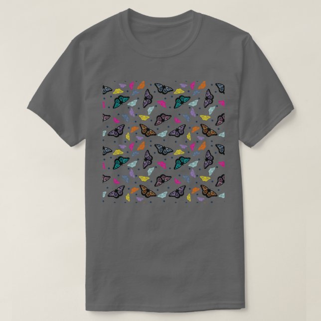 Colourful Butterfly 8 T-Shirt (Design vorne)