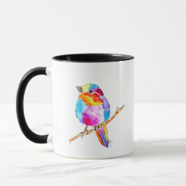 Colourful Little Bird Tasse