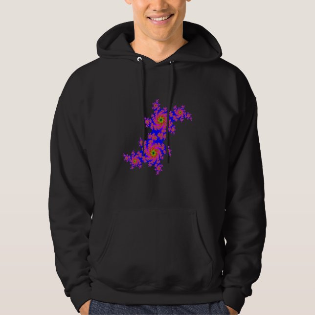 Colourful Mandelbrot Set - A Mathematical Masterpi Hoodie (Vorderseite)