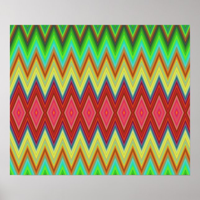 colourful poster design features a vibrant rainbow (Vorne)