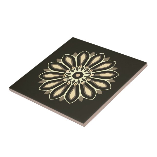 COLOURFULL FLOWER ART GIFT DAUGHTER MOM BOSS 2026 FLIESE (Seite)