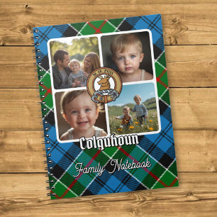 Colquhoun Familienfoto-Collage Notizblock