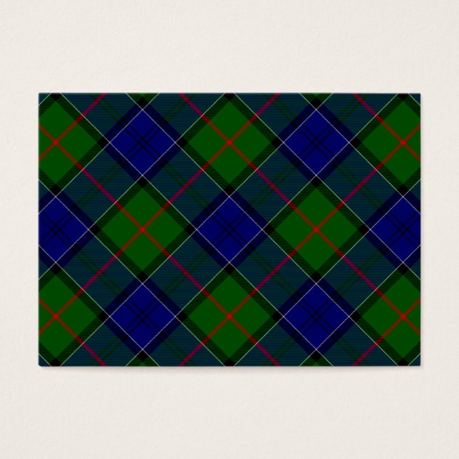 Colquhoun Tartan Blau kariert (Vorderseite)