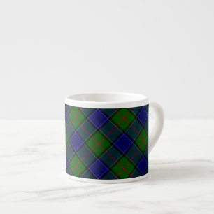 Colquhoun Tartan Blau kariert Espressotasse