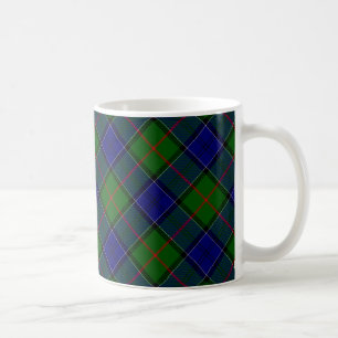 Colquhoun Tartan Blau kariert Kaffeetasse