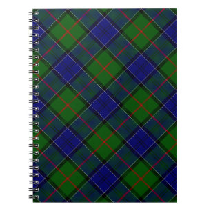 Colquhoun Tartan Blau kariert Notizblock