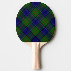 Colquhoun Tartan Blau kariert Tischtennis Schläger
