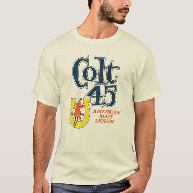 Colt 45 Malt Liquor T-Shirt (Vorderseite)