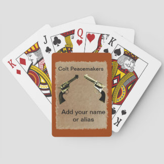 Colt Peacemaker spielen Karten Spielkarten