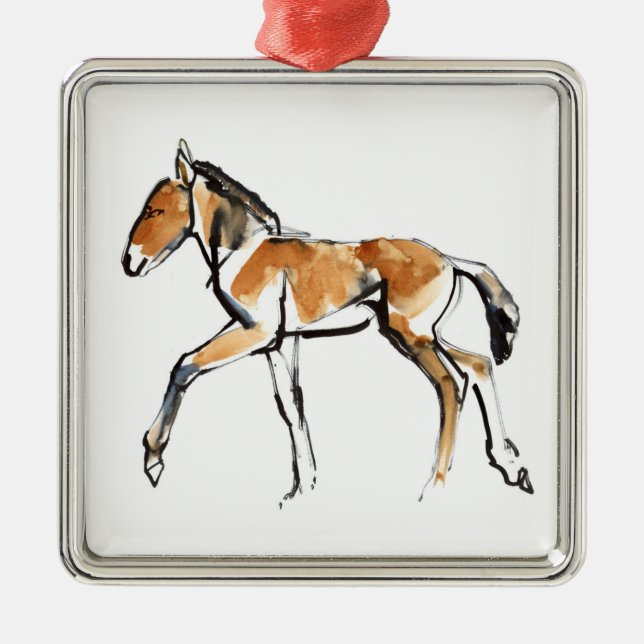 Colt Silbernes Ornament (Vorne)