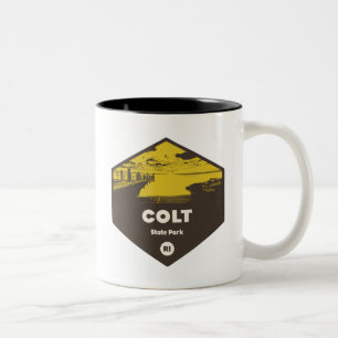 Colt Staat Park Rhode Island Zweifarbige Tasse