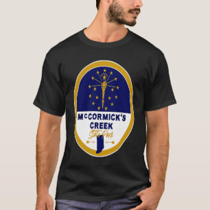 Colton California CA Flag and Bear Abzeichen Souve T-Shirt