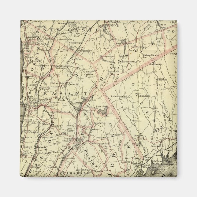 Coltons Fahrplan zum Rädern in den USA 2 Magnet (Vorne)