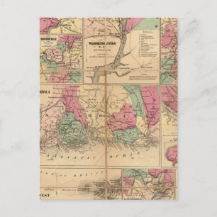 Coltons Pläne für US-Häfen Postkarte