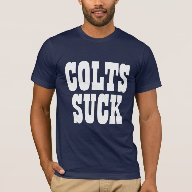 Colts saugen T-Shirt (Vorderseite)