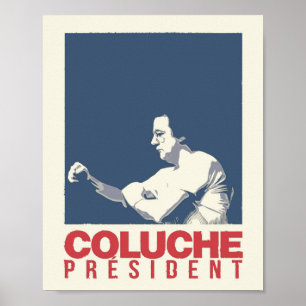 Coluche Président Poster