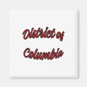 Columbia-Aufkleber Magnet