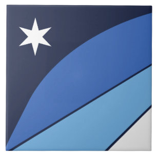 Columbia City Flag Tile Fliese