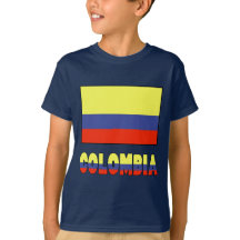Columbia Flag & Name Border