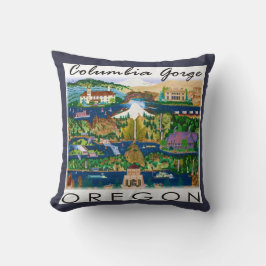 Columbia Gorge Cocktail Pillow Kissen