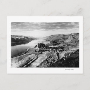 Columbia Gorge View Foto Postkarte