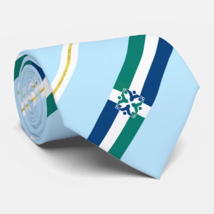 Columbia (Missouri) Stadtflagge Neck Tie Krawatte
