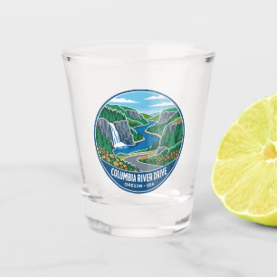 Columbia River Drive USA Schnapsglas
