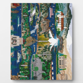 Columbia River Gorge Fotoplatte