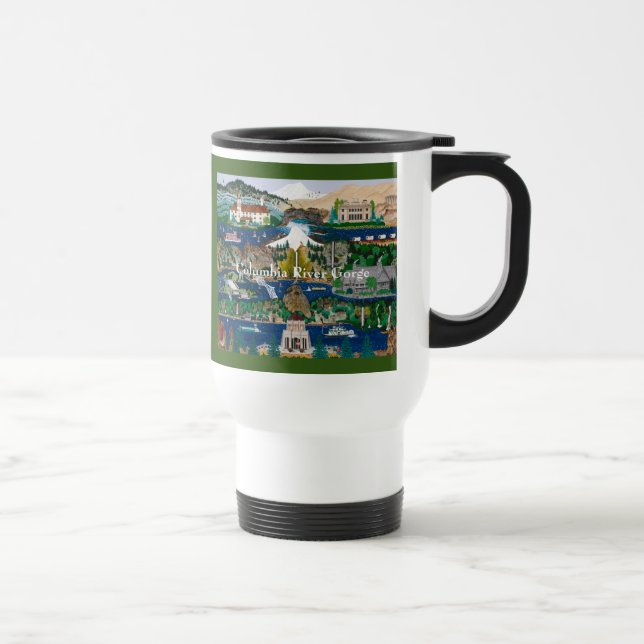 Columbia River Gorge Kaffeetasse (Rechts)