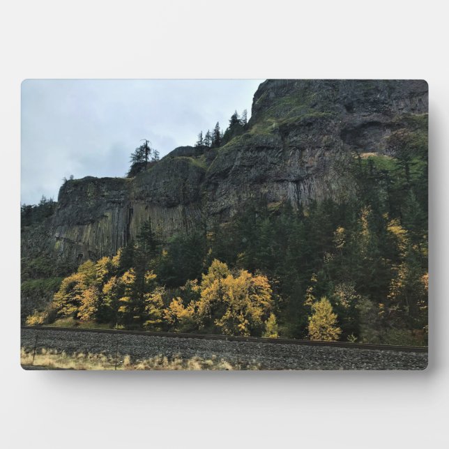 Columbia River Gorge, Oregon Fotoplatte (Vorderseite)