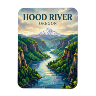 Columbia River Gorge USA Magnet