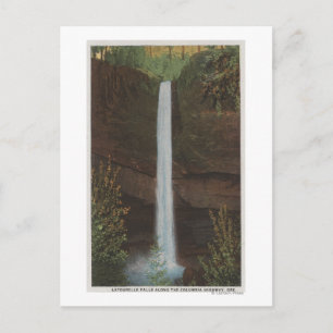 Columbia River, OR - Latourelle Falls View #3 Postkarte