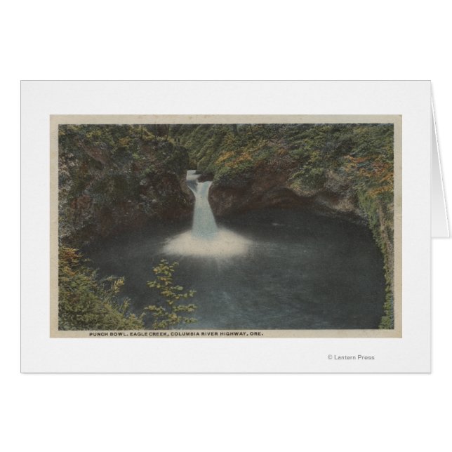 Columbia River, Oregon - Punch Bowl (Vorderseite (Horizontal))
