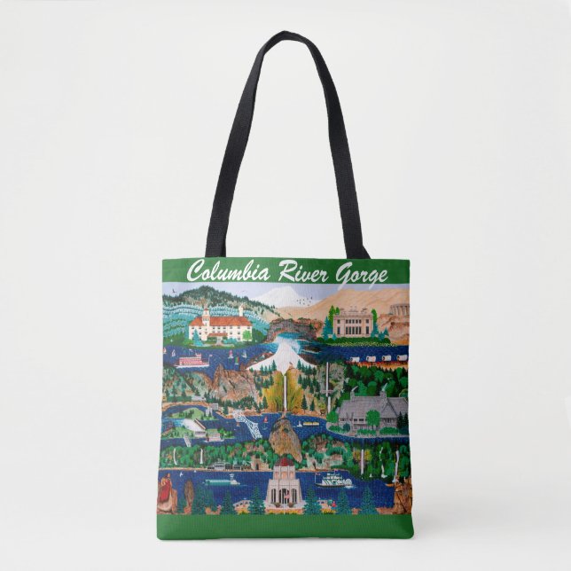 Columbia River Schlucht-Taschen-Tasche Tasche (Vorderseite)