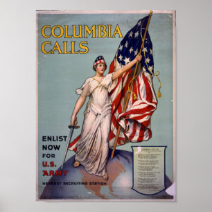 Columbia ruft poster