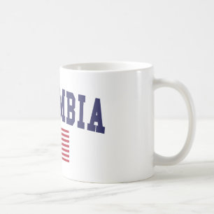 Columbia SC US-Flagge Kaffeetasse