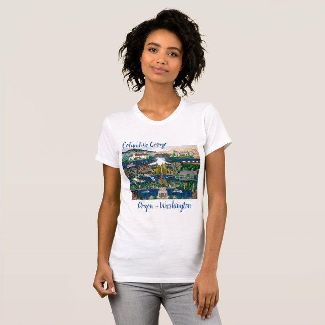 Columbia-Schlucht T-Shirt (Vorne ganz)
