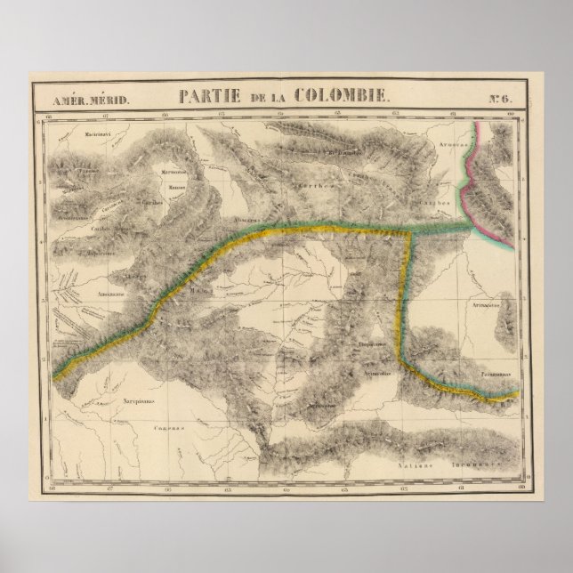 Columbia, South America 6 Poster (Vorne)