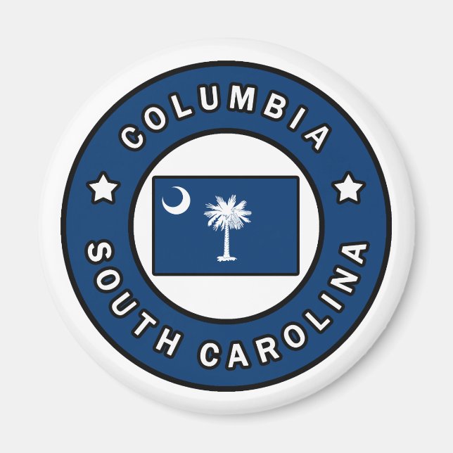 Columbia South Carolina Magnet (Vorne)
