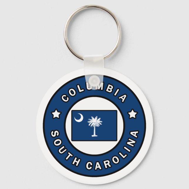 Columbia South Carolina Schlüsselanhänger (Vorderseite)