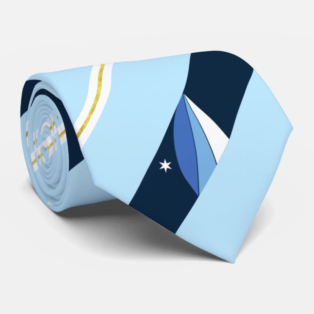 Columbia (South Carolina) Stadtflagge Neck Tie Krawatte (Gerollt)