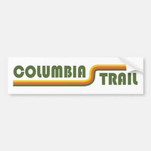 Columbia Trail New Jersey Autoaufkleber
