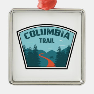 Columbia Trail New Jersey Ornament Aus Metall
