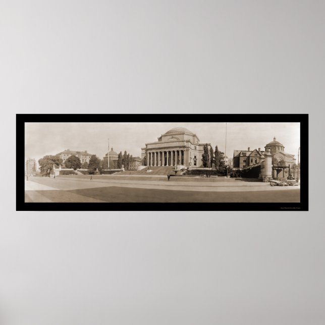 Columbia University NY Foto 1909 Poster (Vorne)