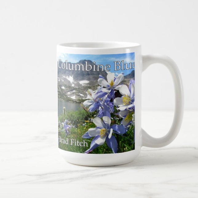Columbine-Blau-Tasse Kaffeetasse (Rechts)